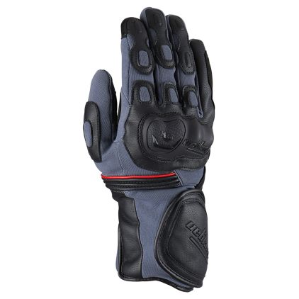 Furygan Dirt Road Black Grey Red Motorcycle Gloves