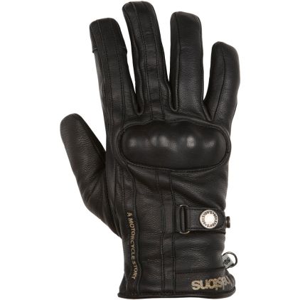 Helstons Burton Hiver Leather Black Black