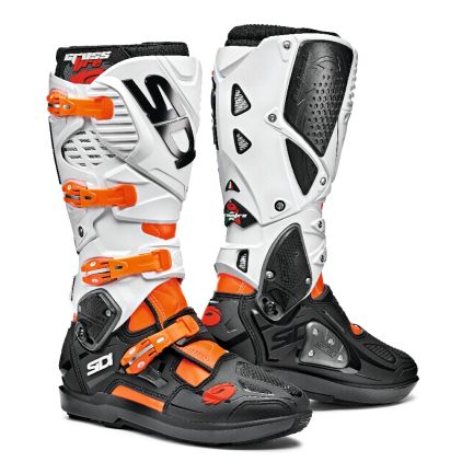 Sidi Crossfire 3 SRS Oranje Fluo Zwart Wit