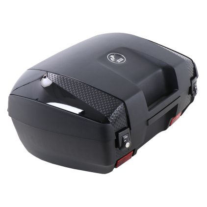 Hepco & Becker Junior Topkoffer 55 Flash Glanzend Zwarte Panelen