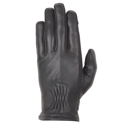 Helstons Candy Summer Leather Black Beige Gloves