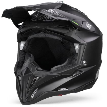 Airoh Aviator 3 Flat Zwart Crosshelm