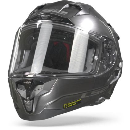 LS2 FF327 Challenger Jeans Titanium Integraalhelm