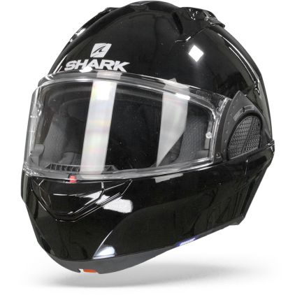 Shark Evo GT Blank Zwart Systeemhelm