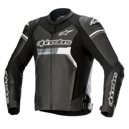 Alpinestars Gp Force Lederen Motorjas Airflow Zwart