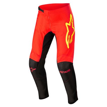 Alpinestars Fluid Tripple Pants Black Red Fluo Yellow Fluo