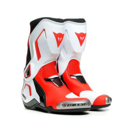 Dainese Torque 3 Out Lady Zwart Wit Fluo Rood