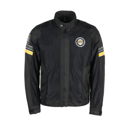 Helstons Elron Tissu Mesh Black Jacket