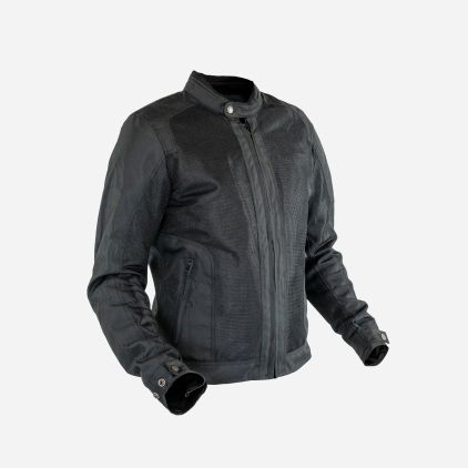 Helstons Stoner Men Tissu Mesh Black Jacket