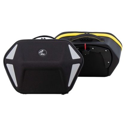 Hepco & Becker C-Bow Softbags "Royster Neo" black/yellow set
