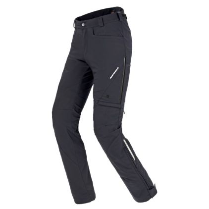 Spidi Stretch Tex Deep Black Motorcycle Pants