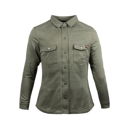 John Doe Motoshirt Lady Olive XTM