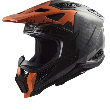 LS2 MX703 C X-Force Victory Titanium Orange