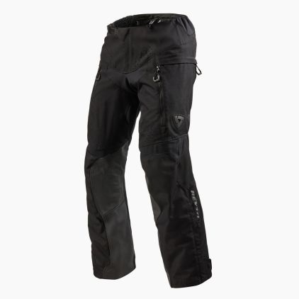 REV'IT! Continent Long Black Motorcycle Pants