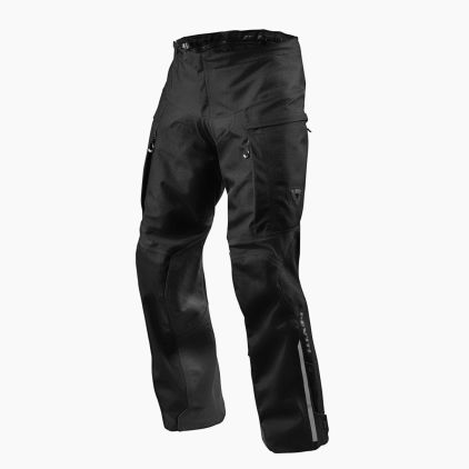 REV'IT! Element H2O Long Black Motorcycle Pants