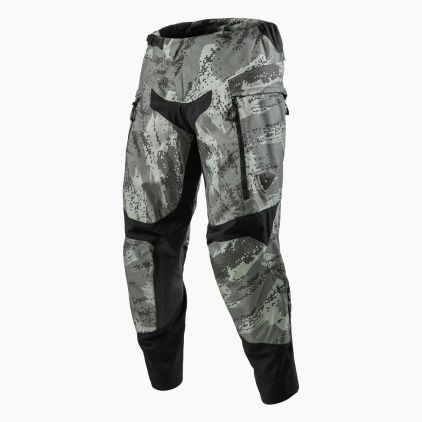 REV'IT! Peninsula Long Camo Grey Motorcycle Pants