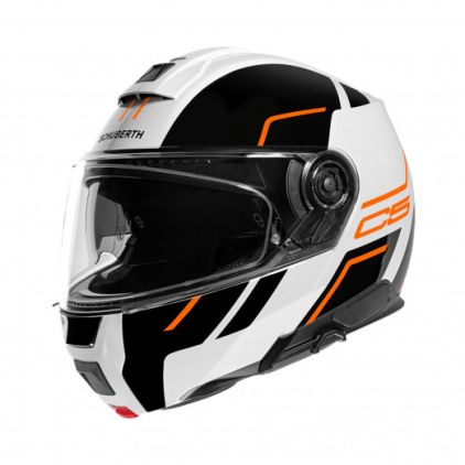 Schuberth C5 Master White Orange