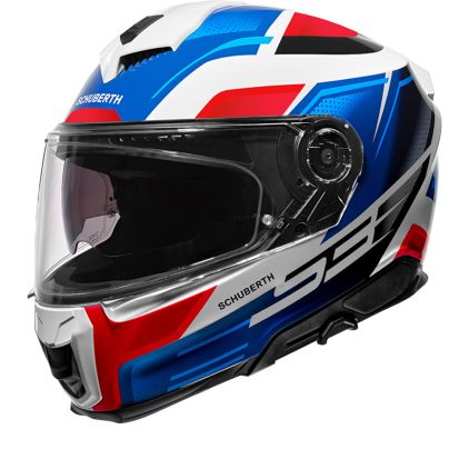 Schuberth S3 Storm Blue Red Integraalhelm