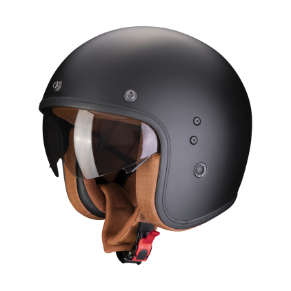 Scorpion Belfast Evo Luxe Matt Zwart Jethelm