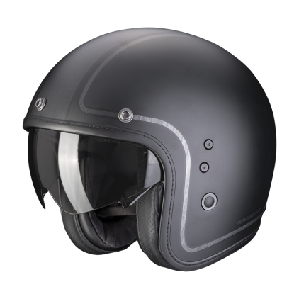 Scorpion Belfast Evo Retrol Matt Black-Silver