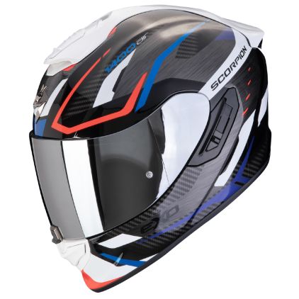 Scorpion EXO-1400 Evo II Air Accord Zwart Blauw Wit Integraalhelm