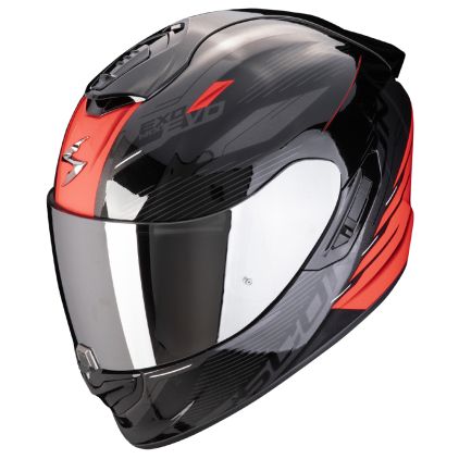 Scorpion EXO-1400 Evo II Air Luma Zwart Rood Integraalhelm