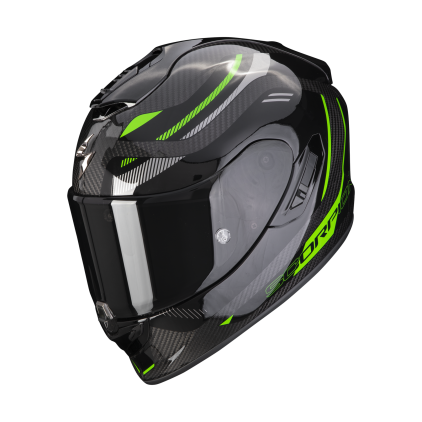 Scorpion Exo-1400 Evo Carbon Air Kydra Zwart-Groen Integraalhelm