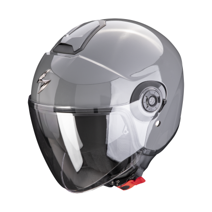 Scorpion Exo-City Ii Solid Cement Grey Jet Helm