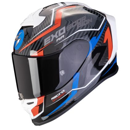 Scorpion EXO-R1 Evo Air Coup Zwart Rood Blauw Integraalhelm