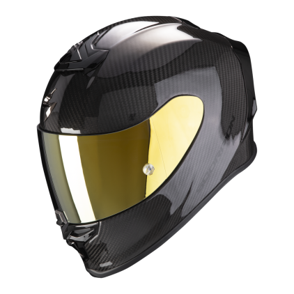 Scorpion Exo-R1 Evo Carbon Air Solid Zwart Integraalhelm