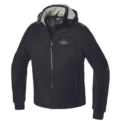 Spidi Armor H2Out Black Motorcycle Hoodie