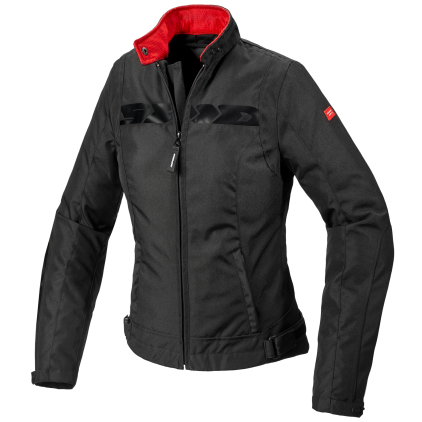 SPIDI SOLAR H2OUT LADY BLACK MOTORCYCLE JACKET