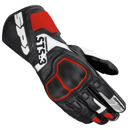 Spidi Sts-3 Red Motorcycle Gloves