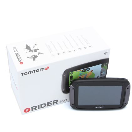 TomTom Rider 550 Navigatiesysteem - Chromeburner