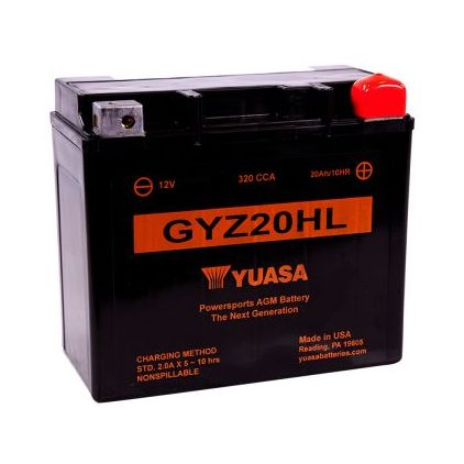Yuasa GYZ20HL Motorcycle Battery