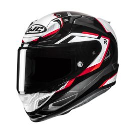 HJC RPHA 12 Brels Zwart Wit Rood Integraalhelm - Chromeburner