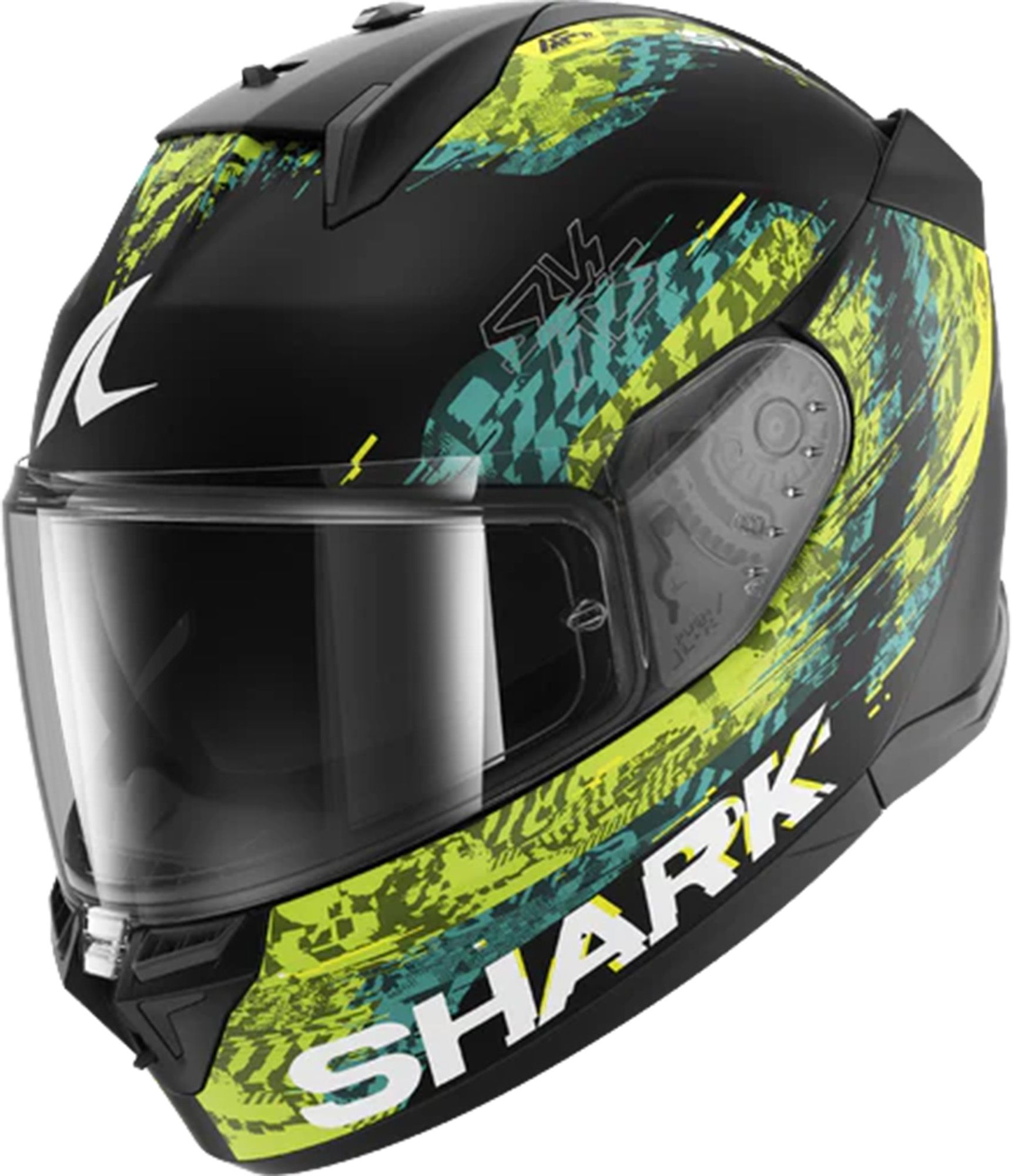 Protectwear H520-ES-L Full-Face Motorcycle Helmet with Integrated Sun Visor, Size L, Matt Black Protectwear H520-ES-L Full-Face Motorcycle Helmet with Integrated Sun Visor, Size L, Matt Black