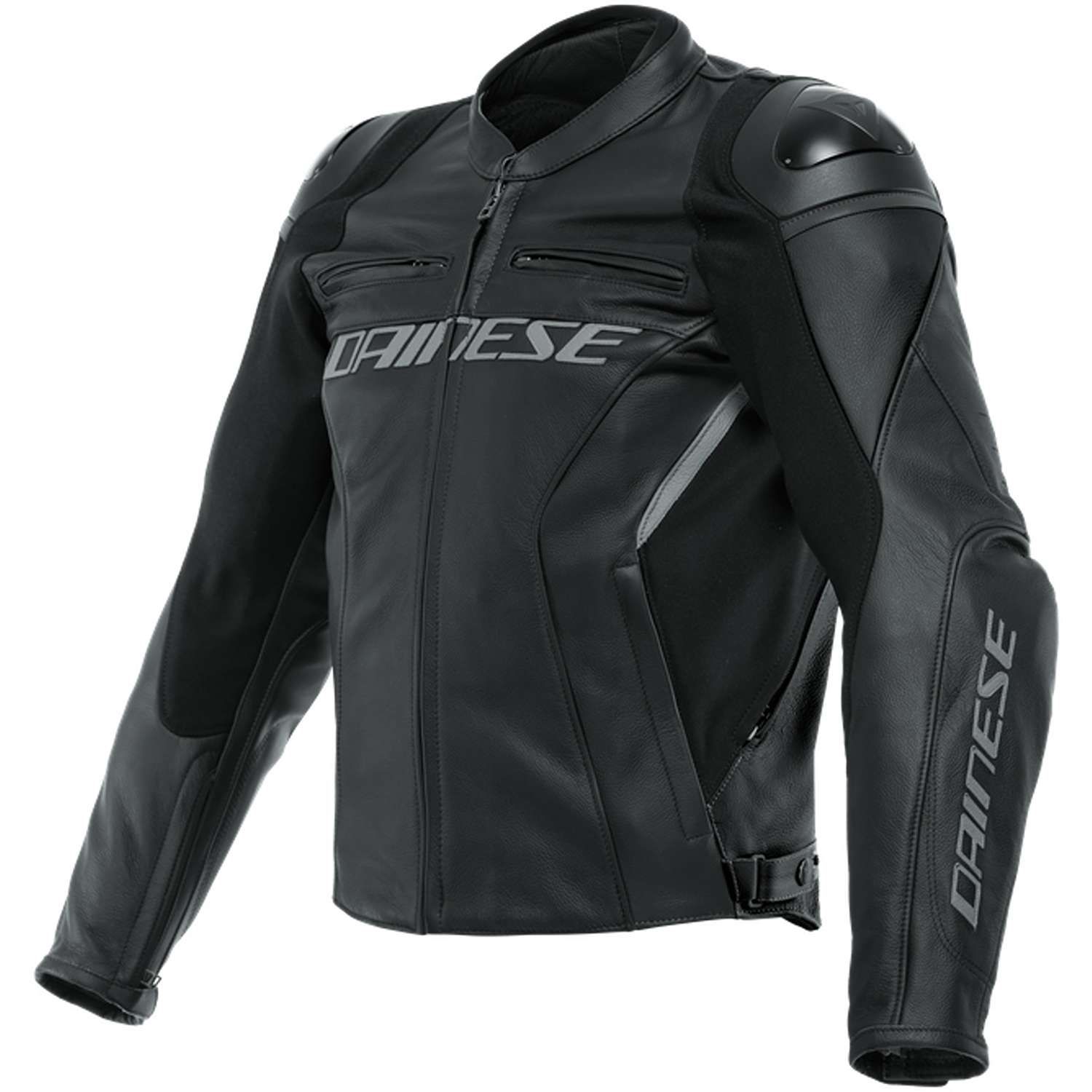 Dainese SPR サイクルジャケット サイズ46 ブラック Dainese Racing 4 Leather Jacket S/T Black Black - Chromeburner