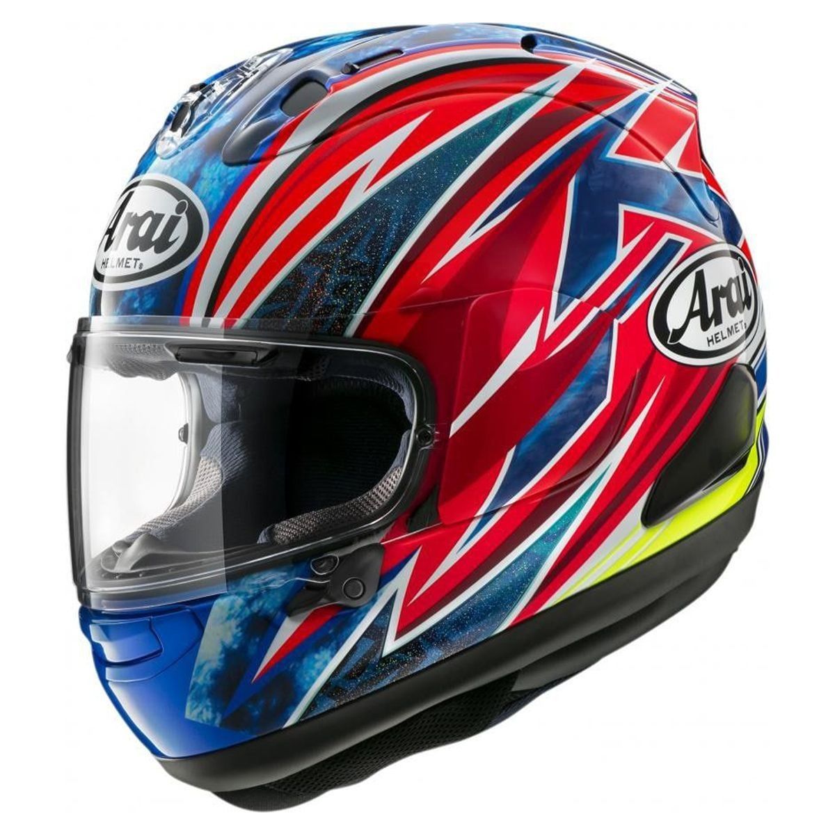 Arai RX-7V EVO Ogura Integraalhelm - Chromeburner