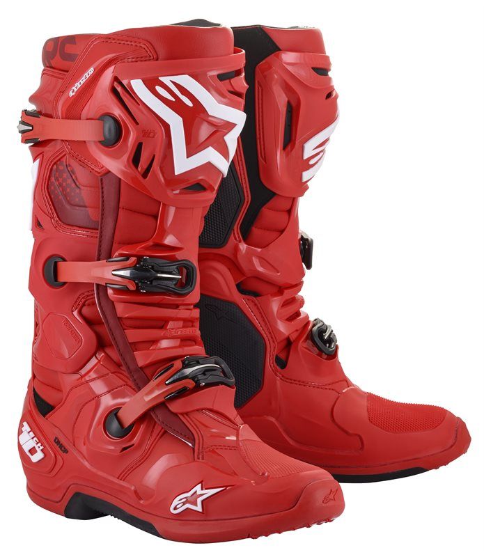 Alpinestars Tech 10 Red - Chromeburner