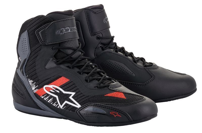 ミ*チ様 【最終値下】Alpinestars FASTER 3 RIDEKNIT Alpinestars Faster-3 Rideknit Black Gray Bright Red Shoes