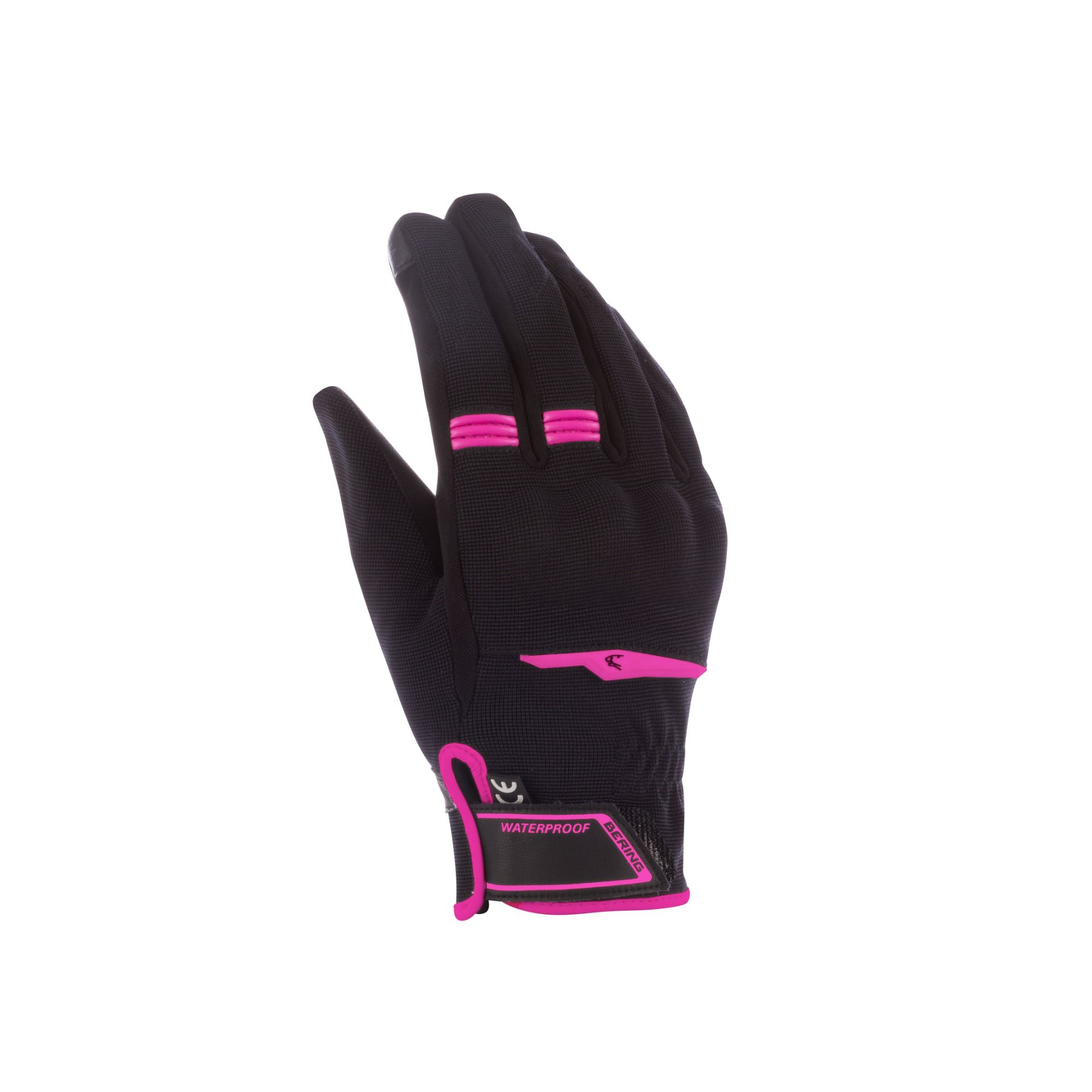Bering Gloves Lady Borneo Evo Black Fuchsia - Chromeburner