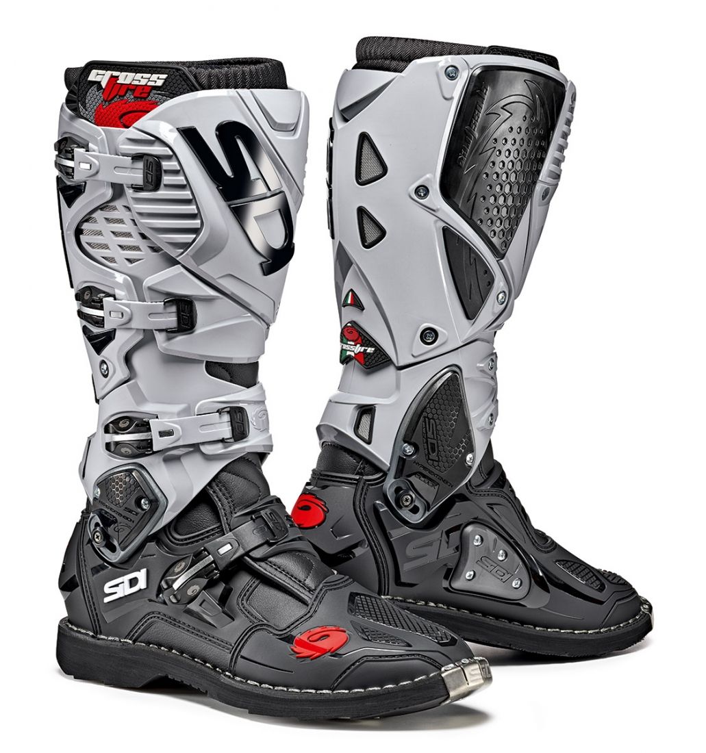 Sidi Crossfire 3 Zwart Grijs Motorlaarzen - Chromeburner