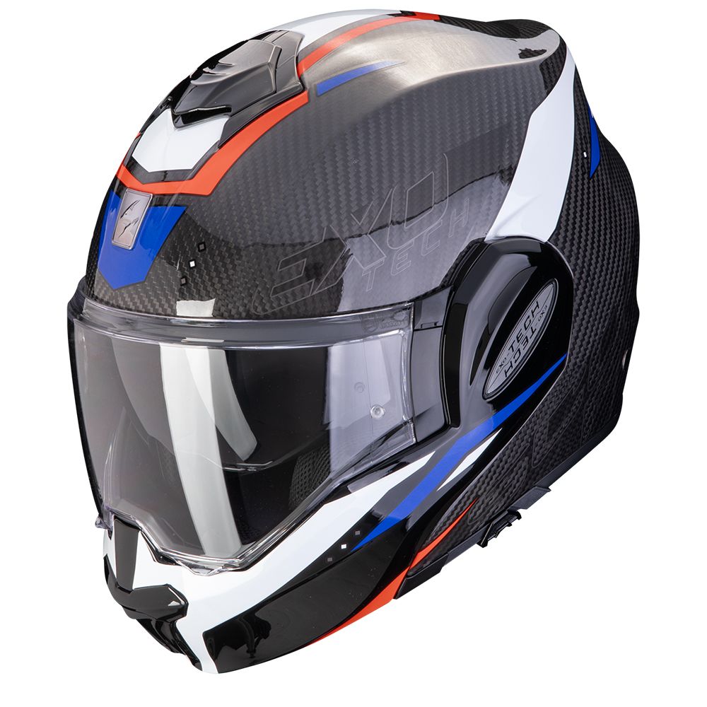 Scorpion Exo-Tech Evo Carbon Rover Black-Red-Blue - Chromeburner