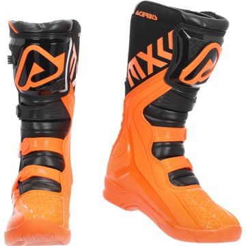 Acerbis X-Team 2025 Orange Black Motocross Boots