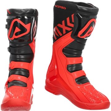 Acerbis X-Team 2025 Red Black Motocross Boots