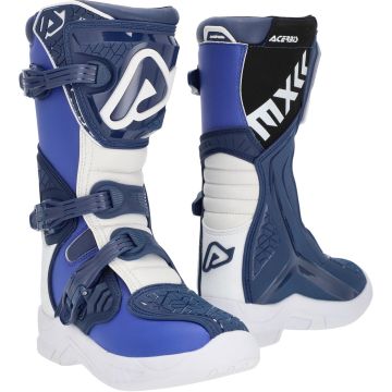 Acerbis X-Team JR Blue White Kids Motocross Boots