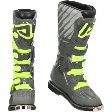 Acerbis X-Race Grey Yellow Motocross Boots