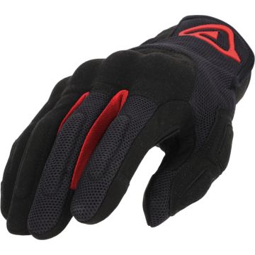 Acerbis Pyramid Black Red Gloves