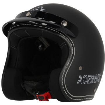 Acerbis Skodela Matt Black Jet Helmet Acerbis Skodela Matt Black Jet Helmet